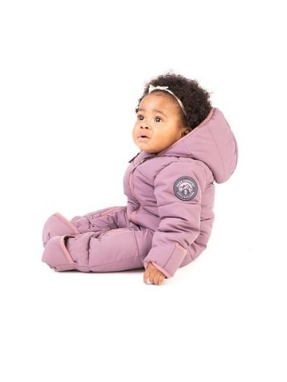 NWT Free Country Quilted Puffer Baby Snowsuit Winter Bunting Size 9-12 Months - Picture 3 of 16